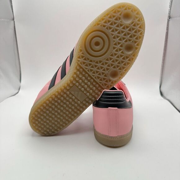 Messi adidas Samba Sneakers Miami MLS Retro Originals Pink/Blk/Gum Sz 11.5 New main image 8